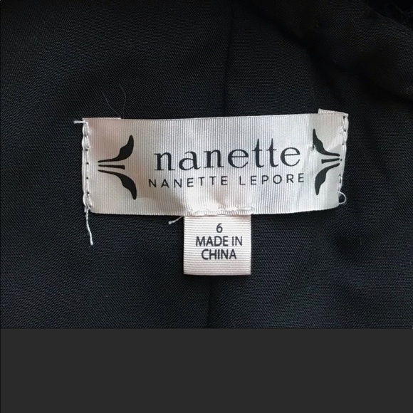 Nanette lapore one shoulder lace dressBlack size 6 - Picture 9 of 12